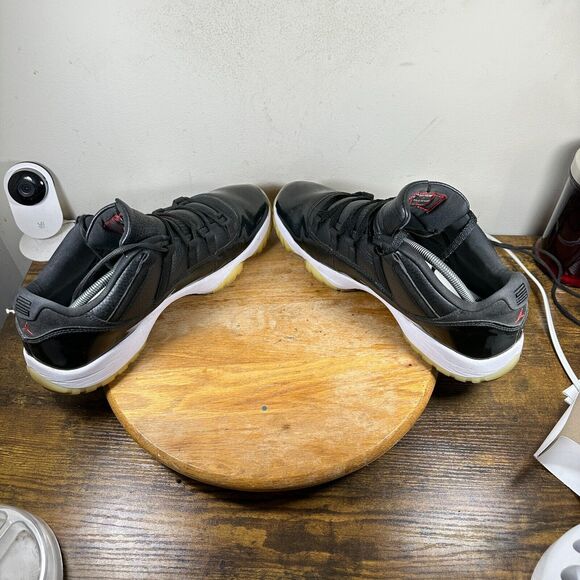 Nike‎ Jordan 11 Retro Low 72-10 Black Mens Size 13 Shoes Sneakers AV2187-001 main image 6